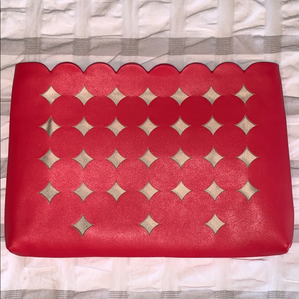 Banana Republic Pink Cut-out Clutch